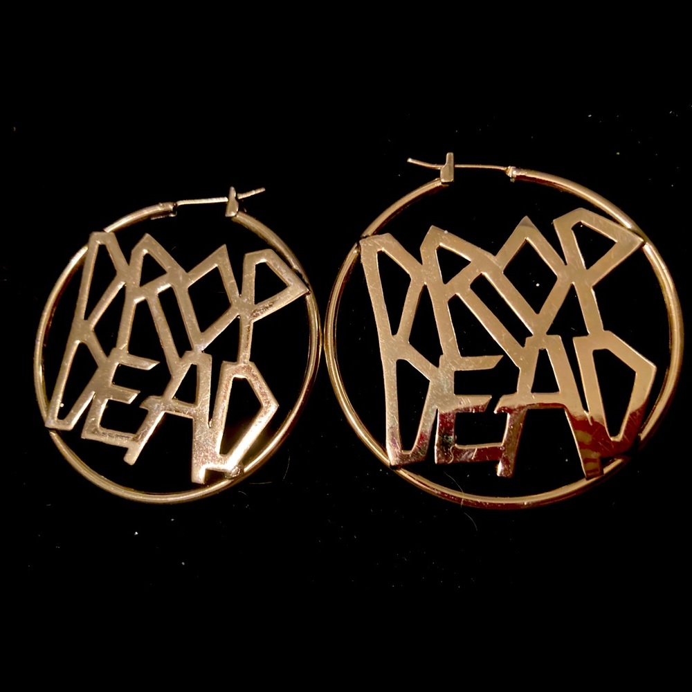 RARE Drop Dead Clothing Earrings, 2011 collection